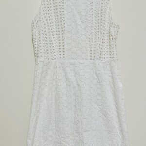 Old Navy White Lace Mini Dress